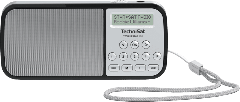 TechniSat Techniradio RDR DAB+ Radio silber