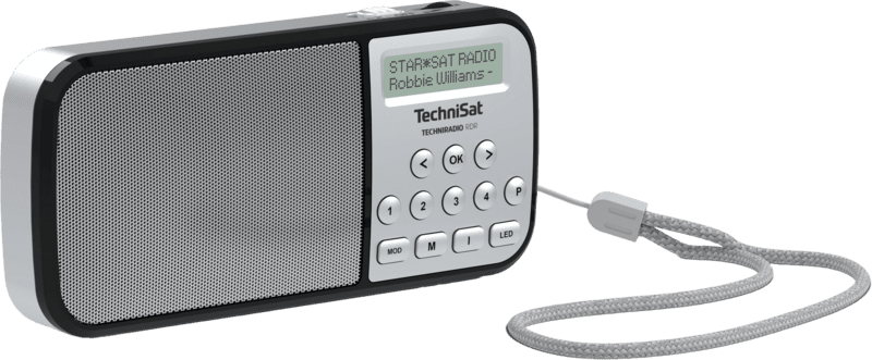 TechniSat Techniradio RDR DAB+ Radio silber