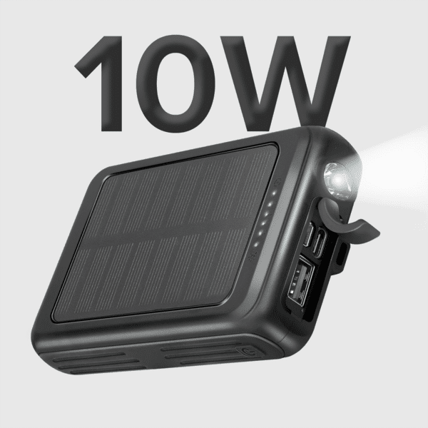SBS Solar-Powerbank 5.000mAh MagSafe 10W schwarz