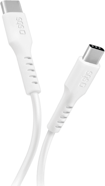 SBS USB-C zu USB-C Kabel 1m weiß