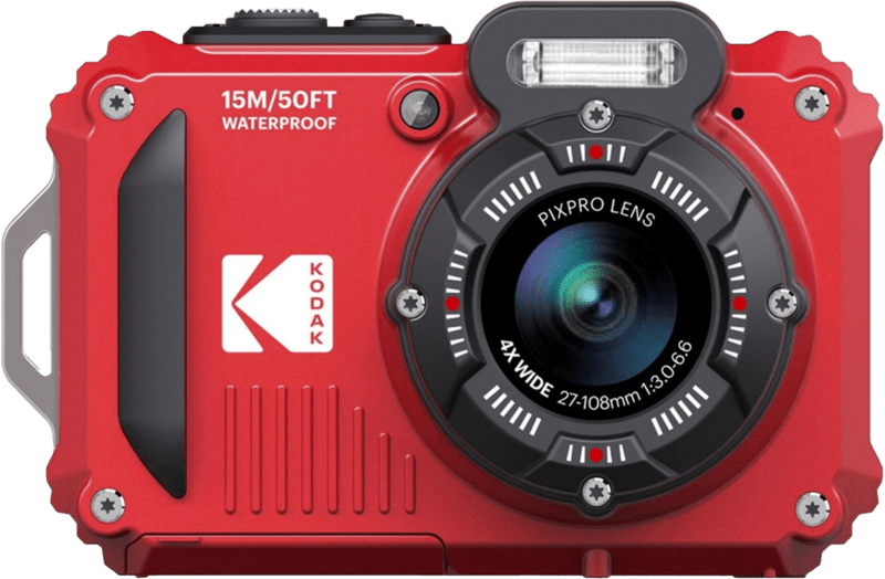 Kodak WPZ2 Unterwasser Digitalkamera rot