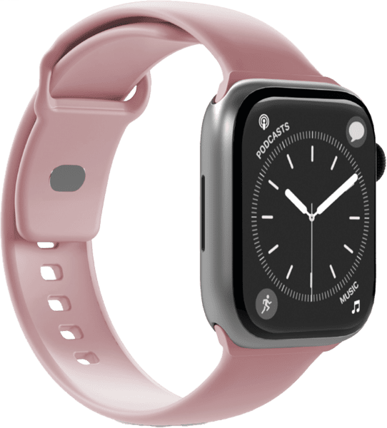 Puro Silicon Armband Apple Watch 38/40/41mm rose Puro Silicon Armband Apple Watch 38/40/41mm rose