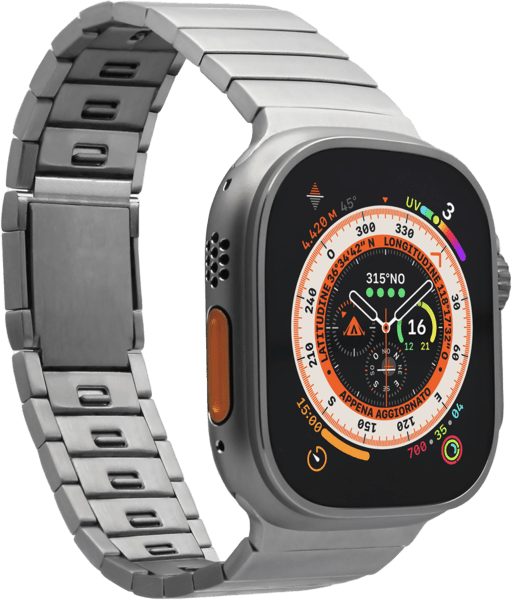 Puro Titan Armband Apple Watch Ultra/Ultra 2 titanium Puro Titan Armband Apple Watch Ultra/Ultra 2 titanium