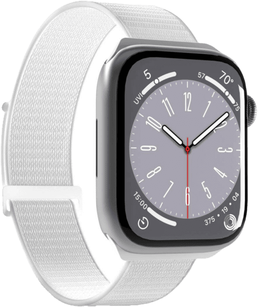 Puro Sport Armband Apple Watch 42/44/45/49mm weiß Puro Sport Armband Apple Watch 42/44/45/49mm weiß