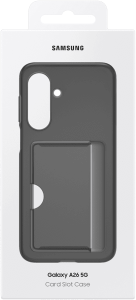 Samsung Card Slot Case Galaxy A26 schwarz Samsung Card Slot Case Galaxy A26 schwarz
