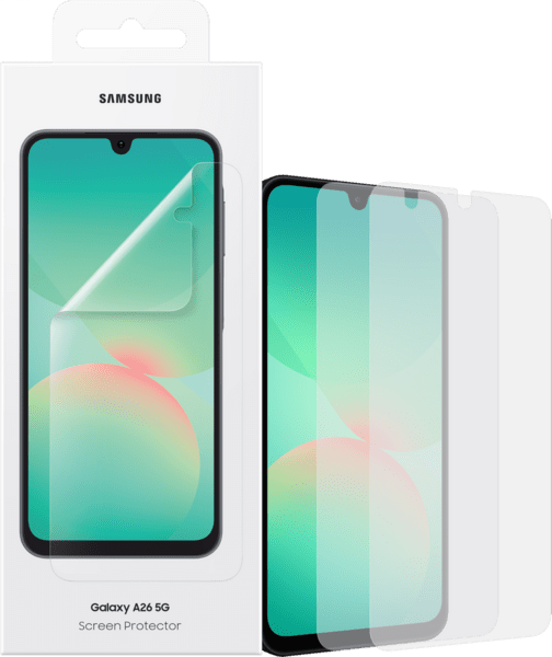Samsung Screen Protector Galaxy A26 transparent Samsung Screen Protector Galaxy A26 transparent