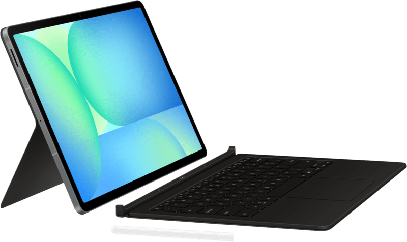 Samsung Book Cover Keyboard Galaxy Tab S10 FE+ schwarz