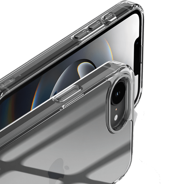 nevox StyleShell SHOCKFlex iPhone 16e transparent nevox StyleShell SHOCKFlex iPhone 16e transparent