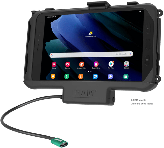 RAM Mounts EZ-Roll'r Halteschale f. Samsung Tab Active3 & 5