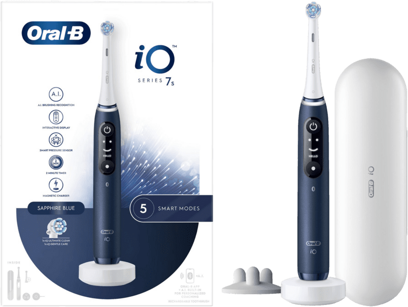 Oral-B iO Series 7S Zahnbürste blau Oral-B iO Series 7S Zahnbürste blau