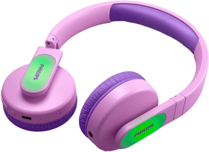 Philips TAK4206 OnEar BT Kinder Kopfhörer pink Philips TAK4206 OnEar BT Kinder Kopfhörer pink
