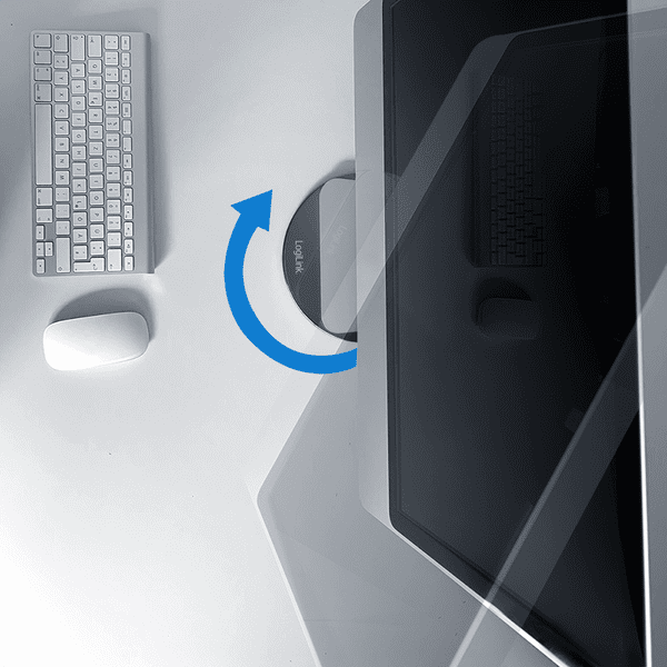 LogiLink 360° drehbarer Monitorständer 5 kg max. Aluminium LogiLink 360° drehbarer Monitorständer 5 kg max. Aluminium