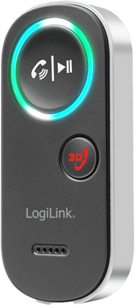 LogiLink Bluetooth 5.4 3D-Audioempfänger schwarz LogiLink Bluetooth 5.4 3D-Audioempfänger schwarz