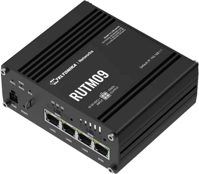 Teltonika RUTM09 LTE Cat 6 Router