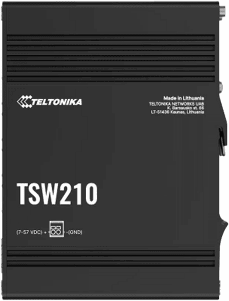 Teltonika TSW210 Switch 8 GbE, 2 SFP Ports