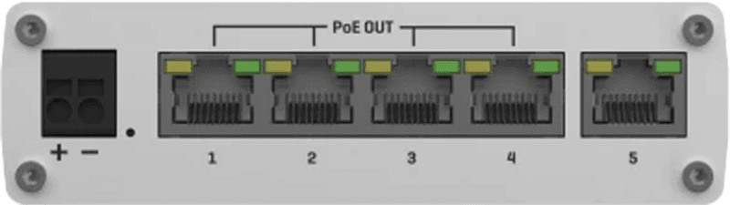 Teltonika TSW101 PoE+ Automotive Switch 5 GbE Ports