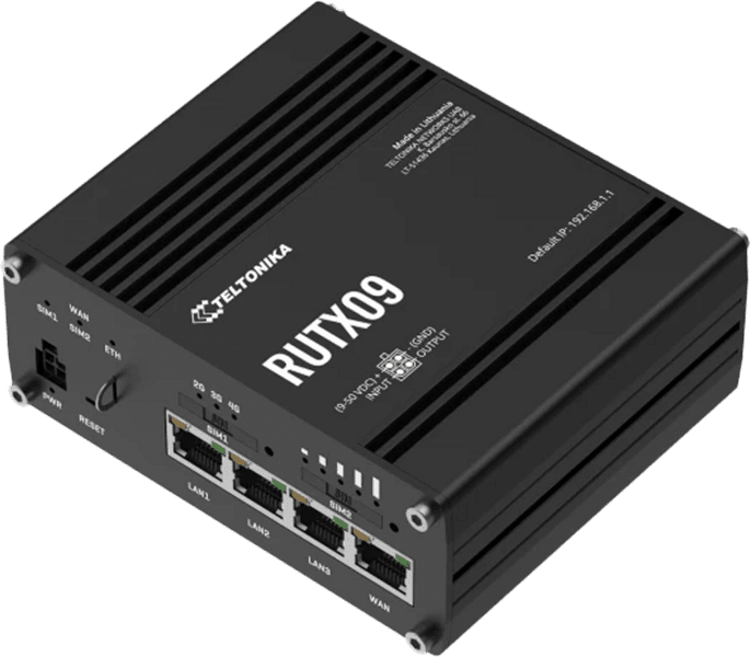 Teltonika RUTX09 LTE Cat 6 Router