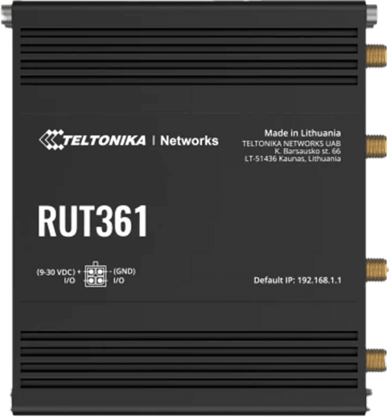 Teltonika RUT361 LTE Cat 6 Router