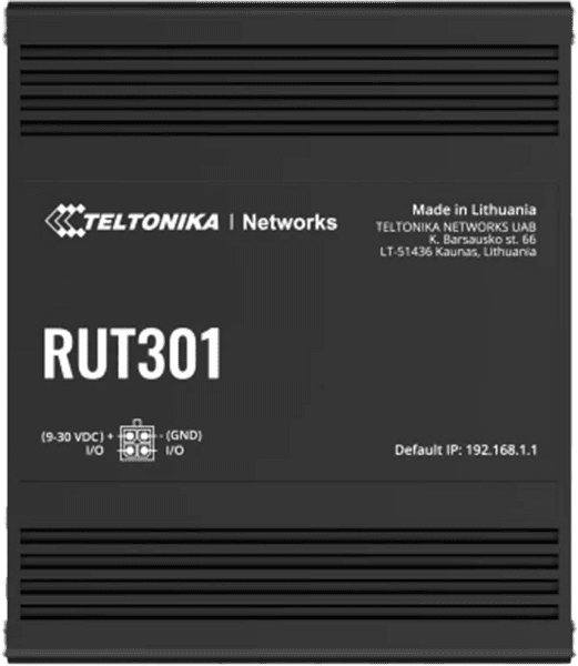 Teltonika RUT301 Ethernet Router Teltonika RUT301 Ethernet Router
