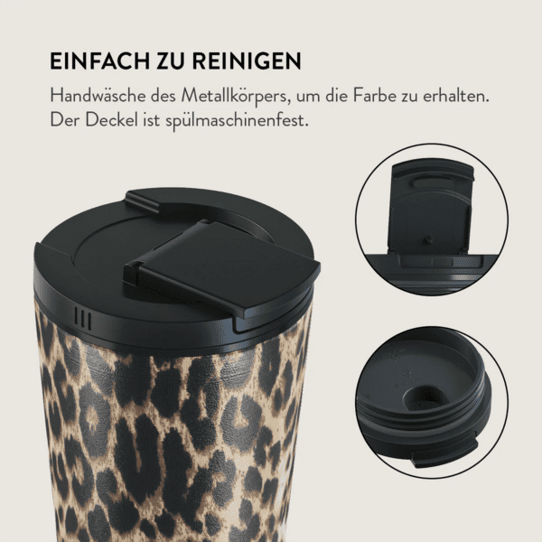 BURGA Thermobecher 500ml Klappdeckel Player BURGA Thermobecher 500ml Klappdeckel Player