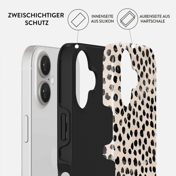 BURGA Hülle Tough MagSafe iPhone 15 Plus Almond Latte BURGA Hülle Tough MagSafe iPhone 15 Plus Almond Latte