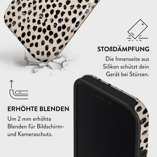 BURGA Hülle Tough MagSafe iPhone 15 Plus Almond Latte BURGA Hülle Tough MagSafe iPhone 15 Plus Almond Latte