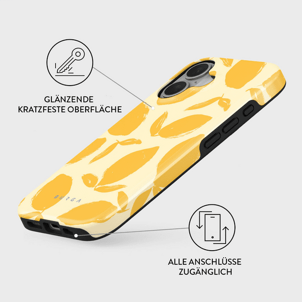 BURGA Hülle Tough MagSafe iPhone 16 Pro Max Lemon Tart BURGA Hülle Tough MagSafe iPhone 16 Pro Max Lemon Tart