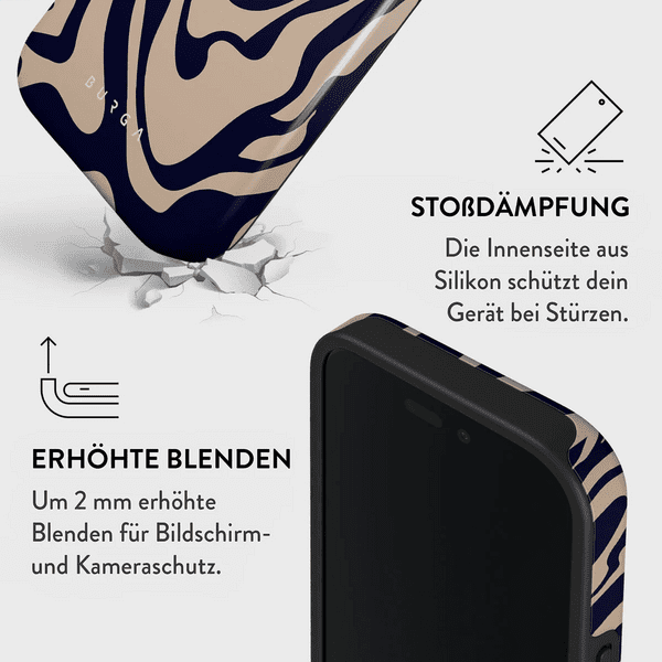 BURGA Hülle Tough MagSafe iPhone 15 Pro Vigilant