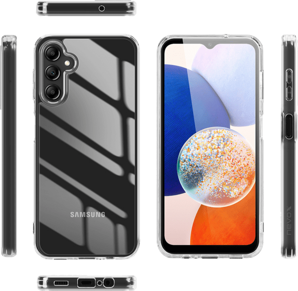 nevox StyleShell SHOCKFlex Galaxy A26 transparent nevox StyleShell SHOCKFlex Galaxy A26 transparent