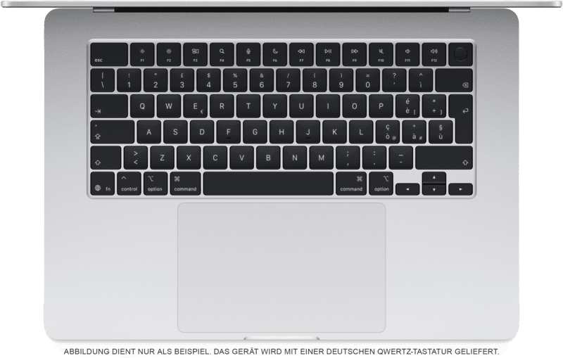 Apple MacBook Air 15" M4 10/10 16GB 256GB silber Apple MacBook Air 15" M4 10/10 16GB 256GB silber