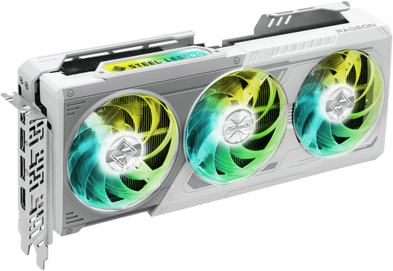 ASRock Radeon RX 9070 XT 16GB Steel Legend