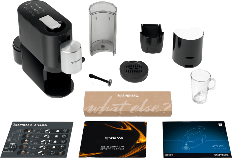 Krups XN9808 Atelier Nespresso Kapselmaschine schwarz Krups XN9808 Atelier Nespresso Kapselmaschine schwarz