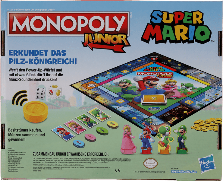 Hasbro Monopoly Junior Super Mario F48171