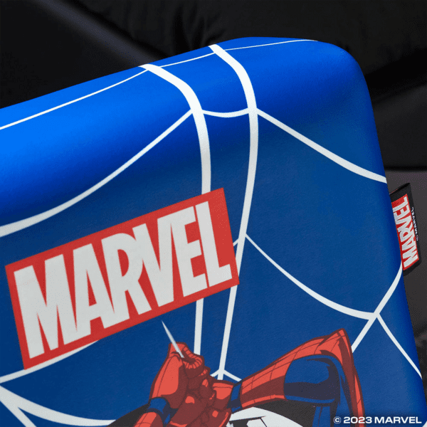X Rocker Marvel Spider-Man Gaming Bodensessel blau X Rocker Marvel Spider-Man Gaming Bodensessel blau