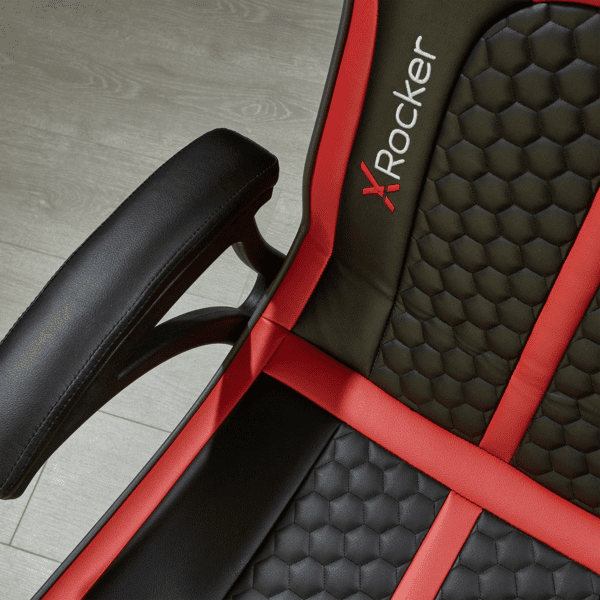 X Rocker Evora 2.1 Wireless Gaming Sessel schwarz-rot X Rocker Evora 2.1 Wireless Gaming Sessel schwarz-rot