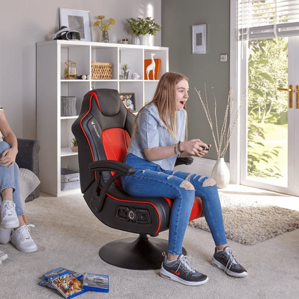 X Rocker Torque 2.1 Gaming Sessel schwarz-rot X Rocker Torque 2.1 Gaming Sessel schwarz-rot