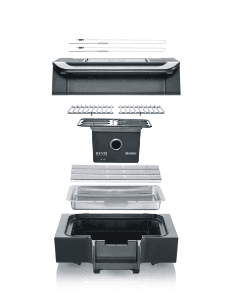 Severin BG 8138 Sevo Smart Control Elektrogrill Severin BG 8138 Sevo Smart Control Elektrogrill