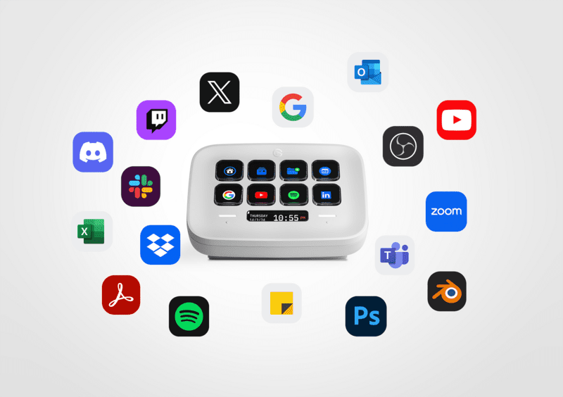 Elgato Stream Deck Neo Touch Points 8 Tasten Elgato Stream Deck Neo Touch Points 8 Tasten