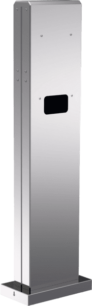 Technivolt Edelstahl-Stele für Wallbox einseitig