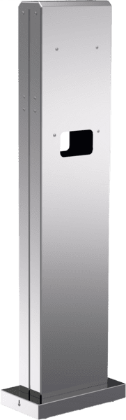 Technivolt Edelstahl-Stele für Wallbox doppelseitig Technivolt Edelstahl-Stele für Wallbox doppelseitig