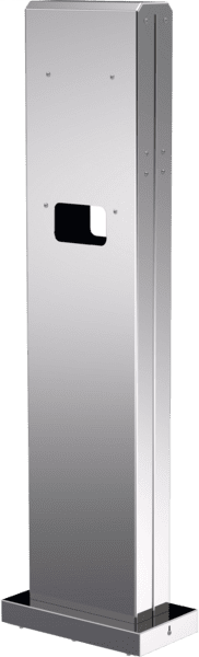 Technivolt Edelstahl-Stele für Wallbox doppelseitig Technivolt Edelstahl-Stele für Wallbox doppelseitig