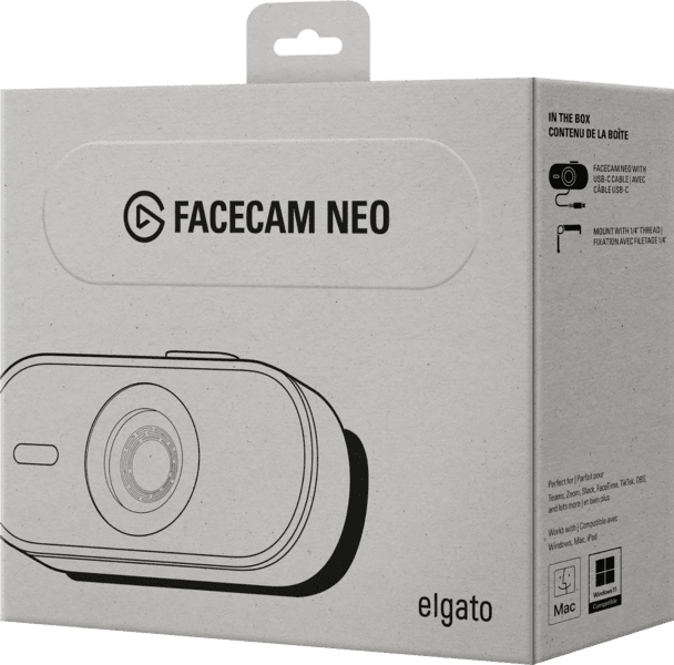 Elgato Facecam Neo Full-HD-Webcam 60fps Elgato Facecam Neo Full-HD-Webcam 60fps