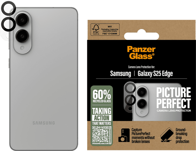 PanzerGlass Picture Perfect Kamera SP Galaxy S25 Edge PanzerGlass Picture Perfect Kamera SP Galaxy S25 Edge