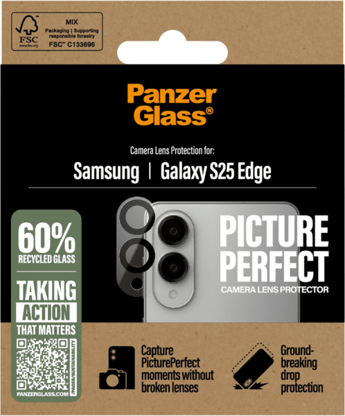 PanzerGlass Picture Perfect Kamera SP Galaxy S25 Edge PanzerGlass Picture Perfect Kamera SP Galaxy S25 Edge