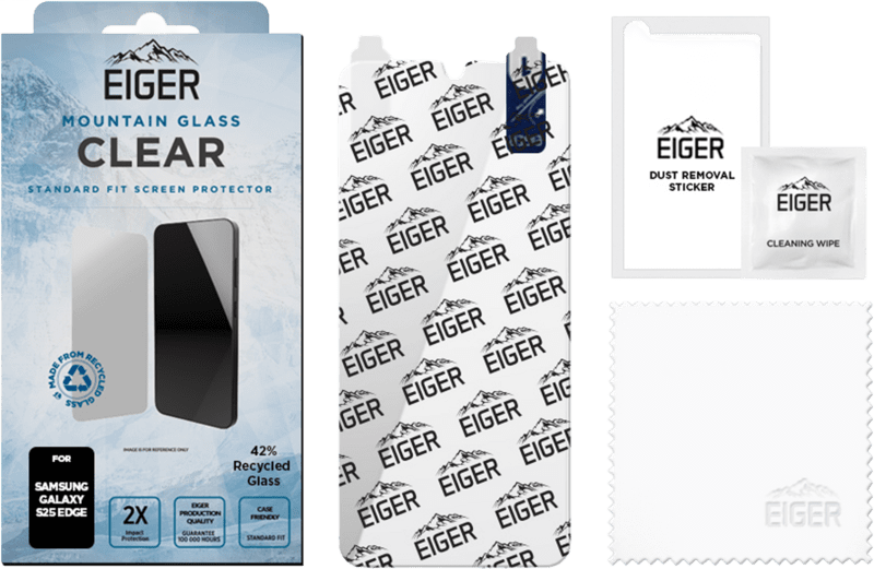 Eiger SP Mountain Glass Clear Galaxy S25 Edge