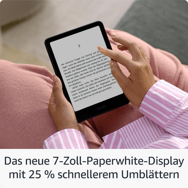 Amazon Kindle Paperwhite 16GB 12.Gen inkl Werbung schwarz Amazon Kindle Paperwhite 16GB 12.Gen inkl Werbung schwarz