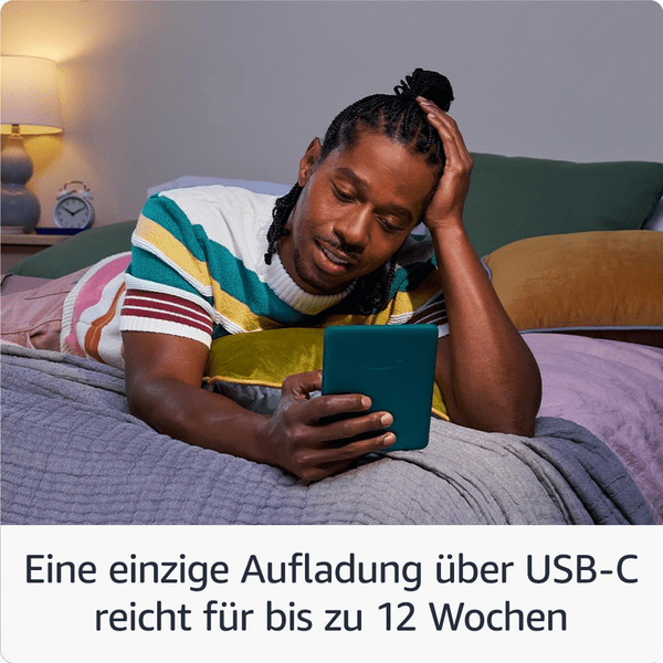 Amazon Kindle Paperwhite 16GB 12.Gen inkl Werbung schwarz Amazon Kindle Paperwhite 16GB 12.Gen inkl Werbung schwarz