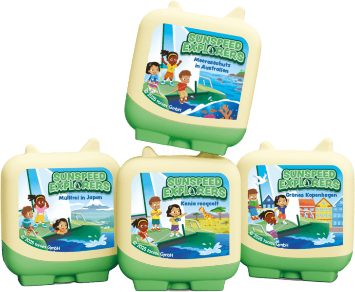 Tonies CT Sunspeed Explorers 4er Set