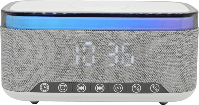 Denver CRQ-225 Uhrenradio m. BT/Wireless Charger 15W Denver CRQ-225 Uhrenradio m. BT/Wireless Charger 15W