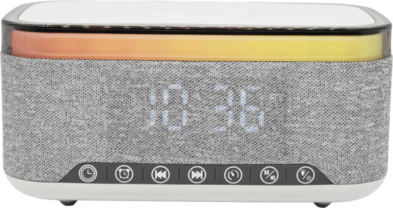 Denver CRQ-225 Uhrenradio m. BT/Wireless Charger 15W Denver CRQ-225 Uhrenradio m. BT/Wireless Charger 15W